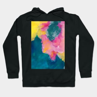 Modern Maximalism  Painting, Colorful Contemporary Painting 17 Hoodie